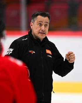 Раскатка «Авангарда» перед вторым матчем серии с «Нефтехимиком»