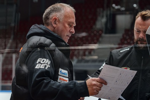 Тренировка «Авангарда» в Санкт-Петербурге