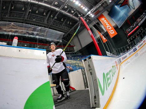 Раскатка «Авангарда» перед матчем с «Северсталью»