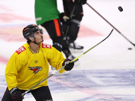 Тренировка «Авангарда» перед стартом турнира в Санкт-Петербурге