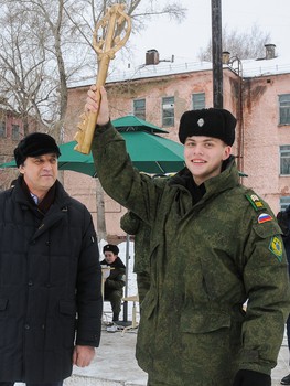 Мастер-класс "Омских Ястребов" для кадетской команды
