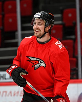 Раскатка «Авангарда» перед матчем с «Ладой»