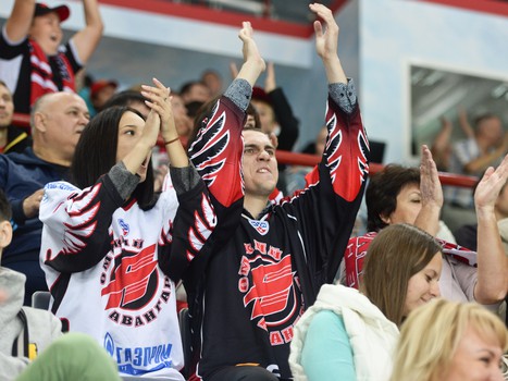 30.08.2014 "Авангард" - "Нефтехимик" 4:2