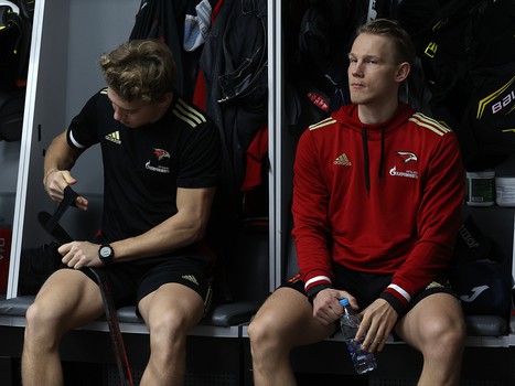 Первая тренировка Никиты Сошникова в «Авангарде»