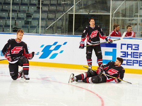 Общее фото "Авангарда" перед стартом сезона 2015-2016