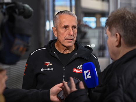 Тренировка «Авангарда» в Омске