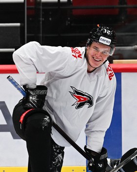 Раскатка «Авангарда» перед матчем с «Автомобилистом»