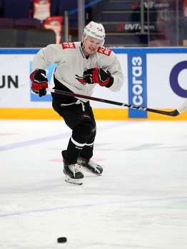 Тренировка «Авангарда» перед пятым матчем серии с «Ак Барсом»