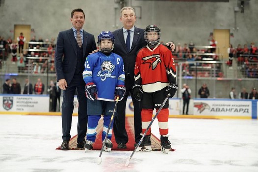 Открытие центрального комплекса Хоккейной Академии «Авангард» 