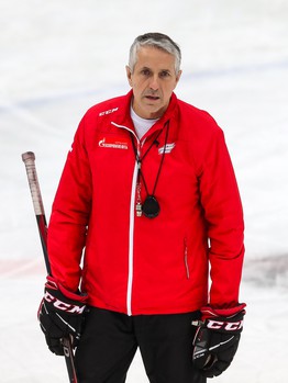 Раскатка «Авангарда» перед четвертым матчем серии с «Барысом»