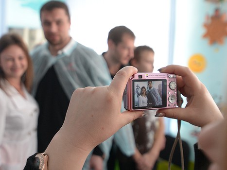 "Авангард" в гостях у детей, проходящих лечение в гематологическом отделении ОДКБ