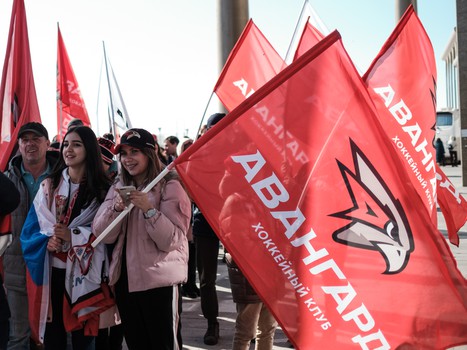 Выезд омских болельщиков в Астану на пятый матч серии «Барыс» - «Авангард»