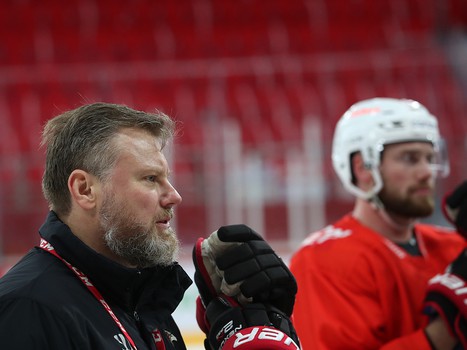 Раскатка «Авангарда» перед выездным матчем с «Автомобилистом»