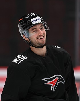 Раскатка «Авангарда» перед матчем с «Нефтехимиком»