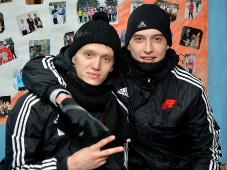 Лыжная тренировка "Авангарда"