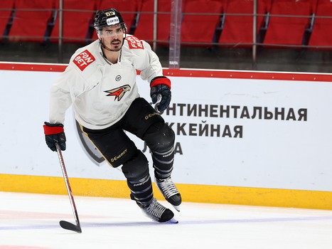 Раскатка «Авангарда» перед четвёртым матчем серии с «Металлургом»