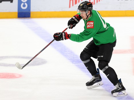 Раскатка «Авангарда» перед четвёртым матчем серии с «Металлургом»