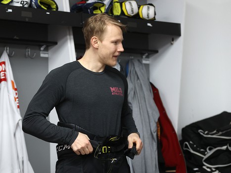 Первая тренировка Никиты Сошникова в «Авангарде»