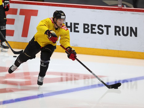 Тренировка «Авангарда» перед матчем с минским «Динамо»