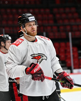 Раскатка «Авангарда» перед матчем с «Салаватом Юлаевым»