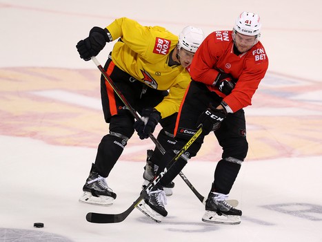 Тренировка «Авангарда» в Сочи