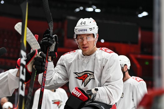 Тренировка «Авангарда» на старте паузы в чемпионате