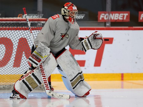 Раскатка «Авангарда» перед матчем с «Сибирью»