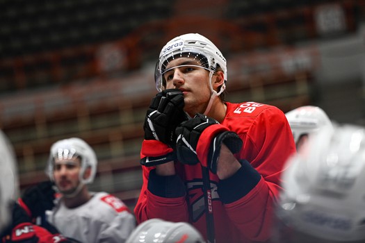 Тренировка «Авангарда» в Хабаровске