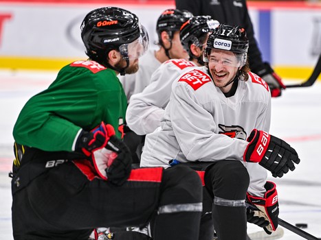 Открытая тренировка «Авангарда» перед вторым раундом плей-офф