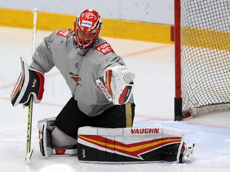 Тренировка «Авангарда» перед матчем в Новосибирске