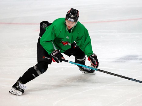 Раскатка «Авангарда» перед матчем с «Куньлунь Ред Стар»