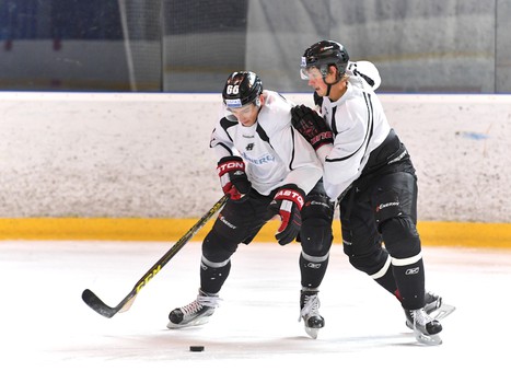 Тренировка перед игрой с "Медвешчаком"