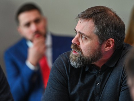 Совет директоров ХК «Авангард» и пресс-конференция Александра Крылова