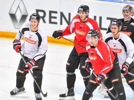 Раскатка "Авангарда" перед шестым матчем серии с "Салаватом Юлаевым"