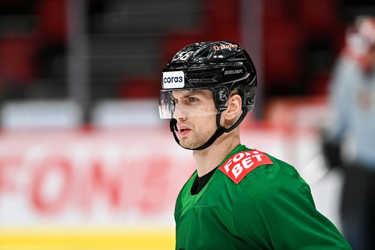 Раскатка «Авангарда» перед матчем с «Трактором»