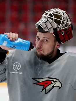 Раскатка «Авангарда» перед матчем с «Салаватом Юлаевым»