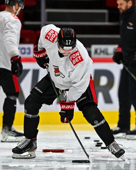 Тренировка «Авангарда» перед матчем с «Адмиралом»