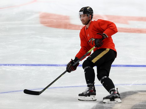 Раскатка «Авангарда» перед матчем с ХК «Сочи»