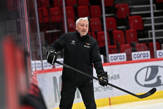 Раскатка «Авангарда» перед пятым матчем серии с «Сибирью»