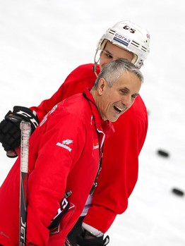 Раскатка «Авангарда» перед четвертым матчем серии с «Ак Барсом»