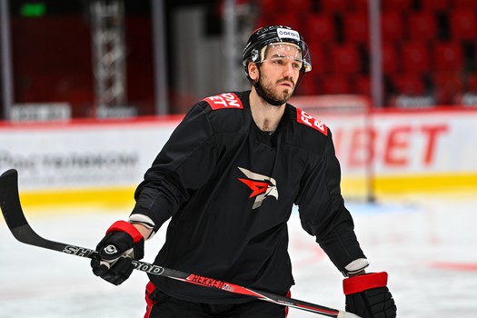 Раскатка «Авангарда» перед матчем с ХК «Сочи»