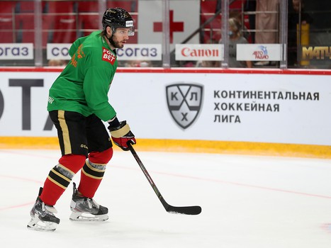 Раскатка «Авангарда» перед матчем с «Адмиралом»