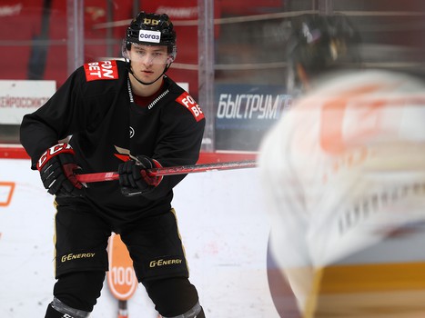 Раскатка «Авангарда» перед матчем с «Сибирью»