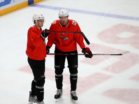 Тренировка «Авангарда» перед выездом