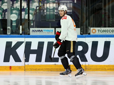 Первая тренировка Никиты Сошникова в «Авангарде»