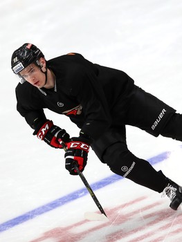 Раскатка «Авангарда» перед матчем с «Автомобилистом»