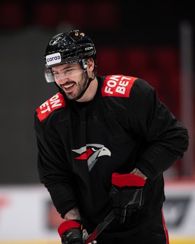 Раскатка «Авангарда» перед матчем с «Витязем»