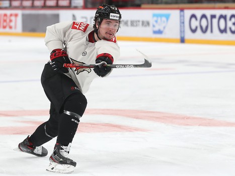 Раскатка «Авангарда» перед первым матчем серии с «Металлургом»