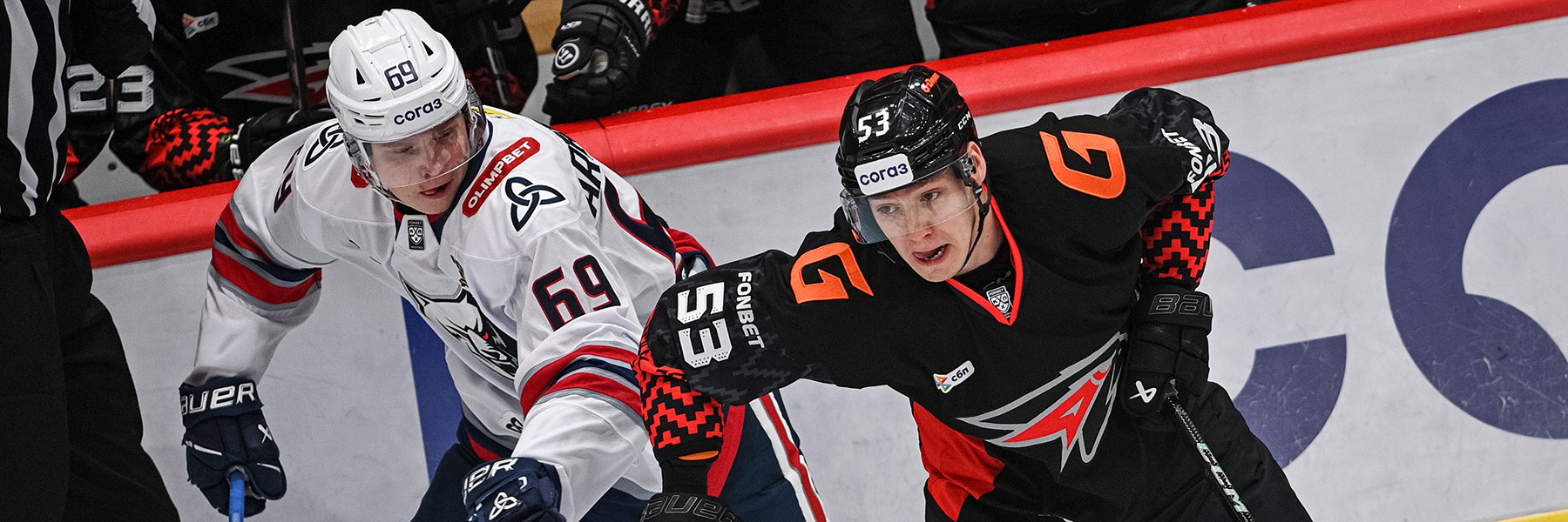 1/8 финала Кубка Гагарина, матч №1: 24 марта, 19:30 (омск.вр.) «Авангард» - «Нефтехимик»