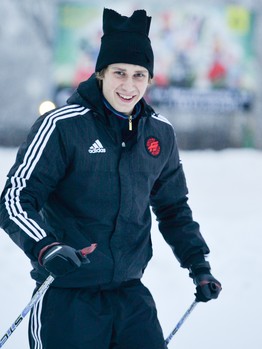 Лыжная тренировка "Авангарда"